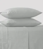 Luxury Light Gray Bedsheet set with Pillowcase set | 300 Thread count | 100% Cotton - Image 3